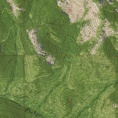 MT-MILLER LAKE: GeoChange 1965-2013 Preview 3
