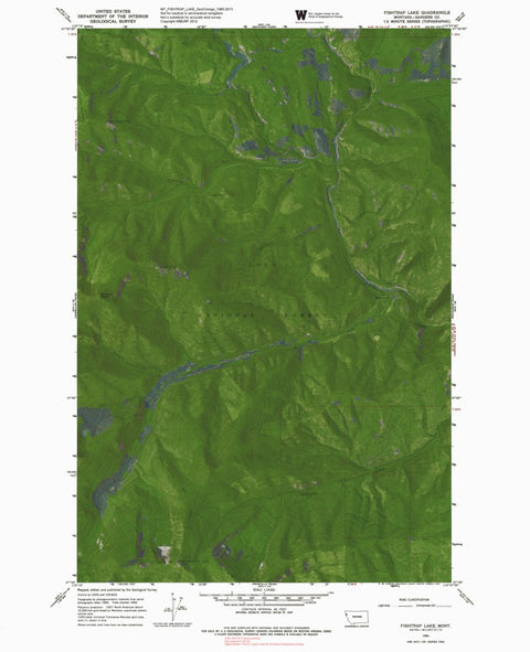 MT-FISHTRAP LAKE: GeoChange 1965-2013 Preview 1