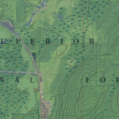 MN-GREENWOOD LAKE EAST: GeoChange 1977-2010 Preview 2