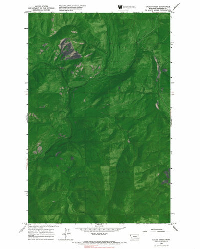 MT-CALICO CREEK: GeoChange 1963-2013 Preview 1