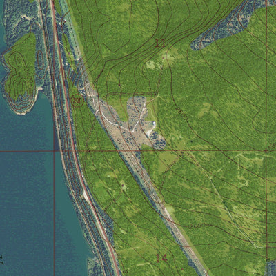 MT-NOXON RAPIDS DAM: GeoChange 1965-2013 Preview 2