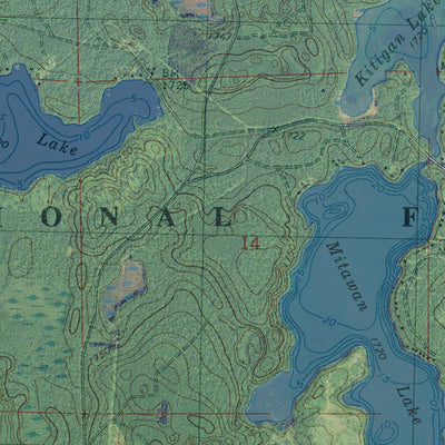 MN-MITAWAN LAKE: GeoChange 1977-2010 Preview 2