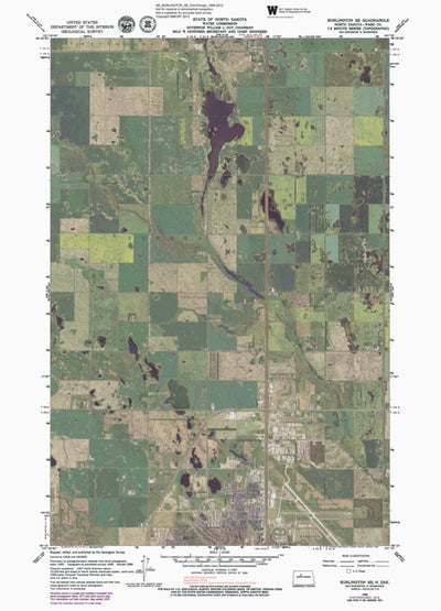 ND-BURLINGTON SE: GeoChange 1946-2012 Preview 1