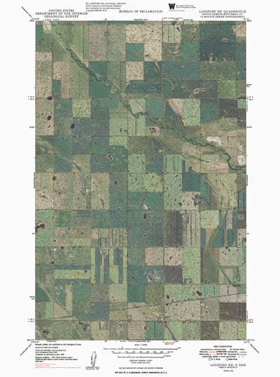 ND-LANSFORD NE: GeoChange 1946-2012 Preview 1