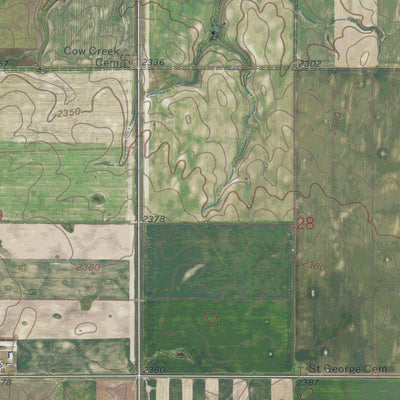 ND-BONETRAILL SE: GeoChange 1973-2012 Preview 2