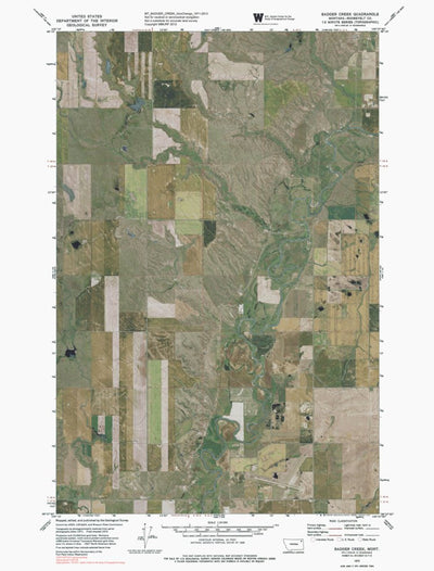 MT-BADGER CREEK: GeoChange 1971-2013 Preview 1