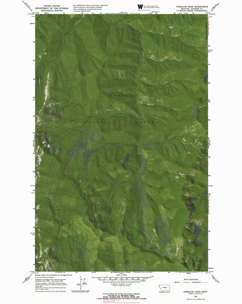 MT-VERMILION PEAK: GeoChange 1965-2013 Preview 1