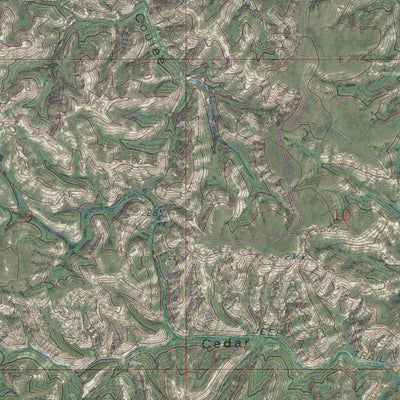 MT-CEDAR COULEE: GeoChange 1968-2013 Preview 3