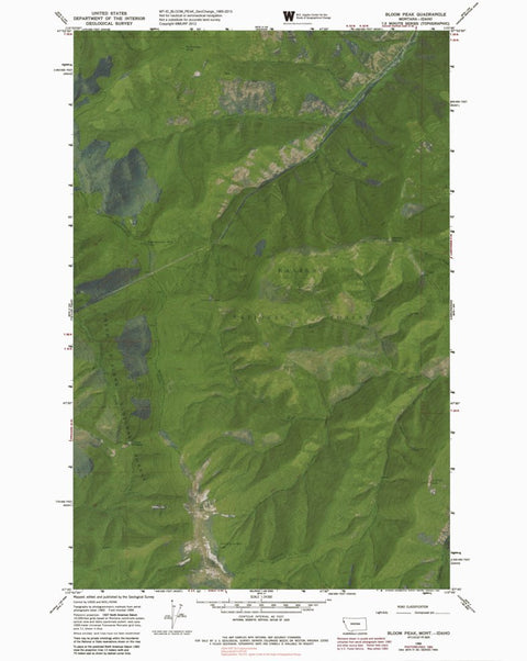 MT-ID-BLOOM PEAK: GeoChange 1965-2013 Preview 1