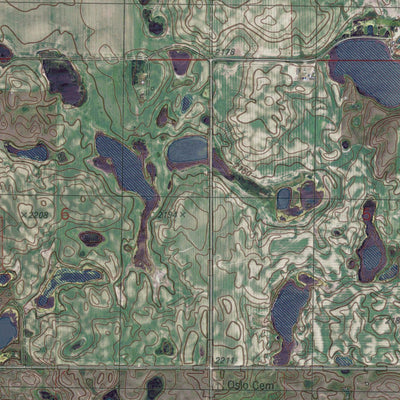 ND-SAS-SKJERMO LAKE: GeoChange 1974-2012 Preview 3