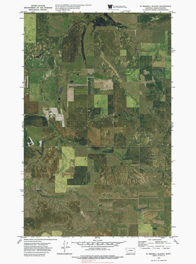 MT-SAS-SI MERRELL SLOUGH: GeoChange 1972-2013 Preview 1