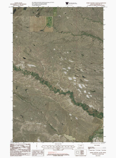 MT-HORSE PASTURE COULEE: GeoChange 1977-2013 Preview 1