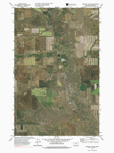 MT-CABARETT COULEE: GeoChange 1972-2013 Preview 1