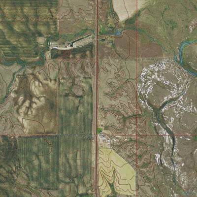 MT-CABARETT COULEE: GeoChange 1972-2013 Preview 2