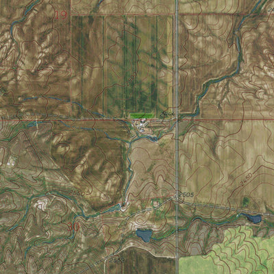 MT-CABARETT COULEE: GeoChange 1972-2013 Preview 3