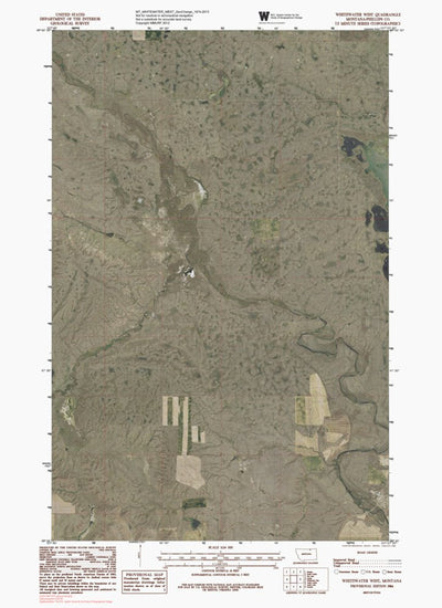 MT-WHITEWATER WEST: GeoChange 1974-2013 Preview 1