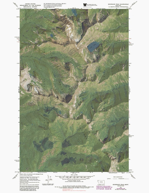 MT-SNOWSHOE PEAK: GeoChange 1965-2013 Preview 1