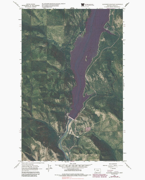 MT-ALEXANDER MOUNTAIN: GeoChange 1962-2013 Preview 1
