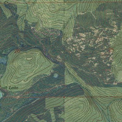 MT-THOMPSON LAKES: GeoChange 1965-2013 Preview 3