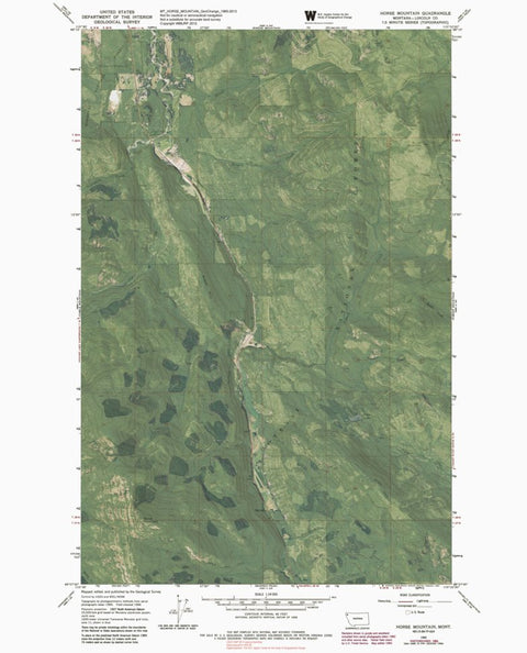 MT-HORSE MOUNTAIN: GeoChange 1965-2013 Preview 1