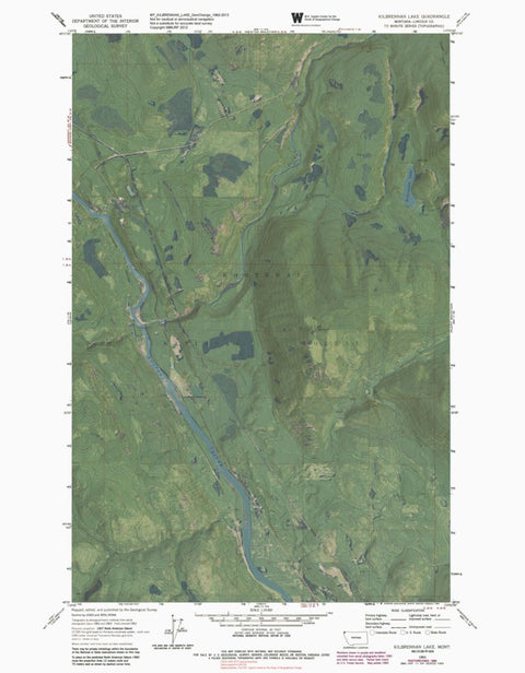 MT-KILBRENNAN LAKE: GeoChange 1962-2013 Preview 1