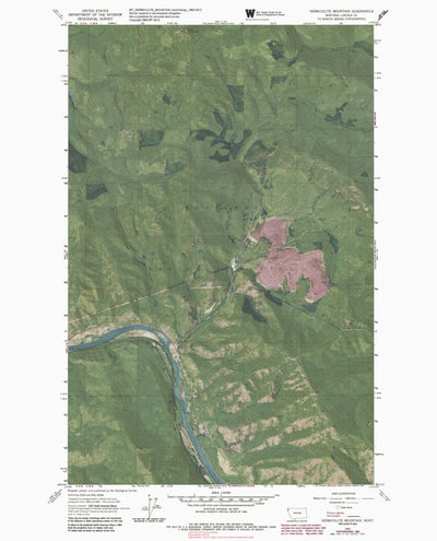 MT-VERMICULITE MOUNTAIN: GeoChange 1962-2013 Preview 1