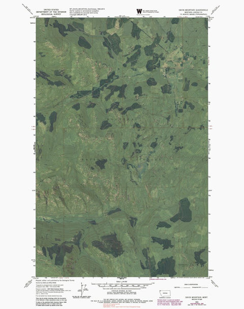 MT-DAVIS MOUNTAIN: GeoChange 1962-2013 Preview 1