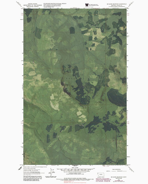 MT-MCGUIRE MOUNTAIN: GeoChange 1962-2013 Preview 1