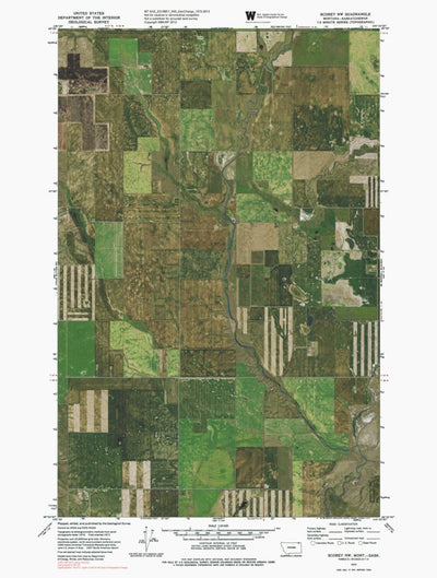 MT-SAS-SCOBEY NW: GeoChange 1972-2013 Preview 1