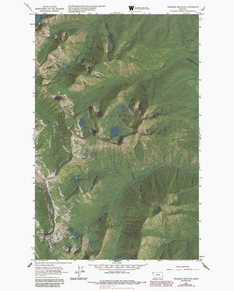 MT-TREASURE MOUNTAIN: GeoChange 1962-2013 Preview 1