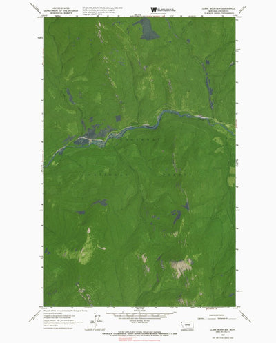 MT-CLARK MOUNTAIN: GeoChange 1962-2013 Preview 1