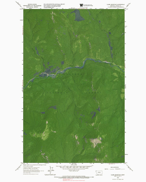MT-CLARK MOUNTAIN: GeoChange 1962-2013 Preview 1