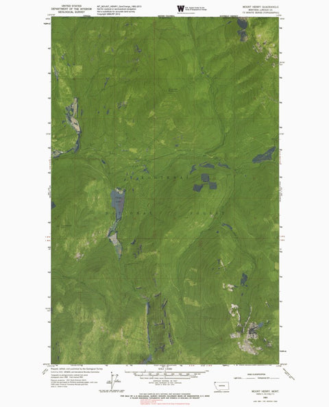 MT-MOUNT HENRY: GeoChange 1962-2013 Preview 1