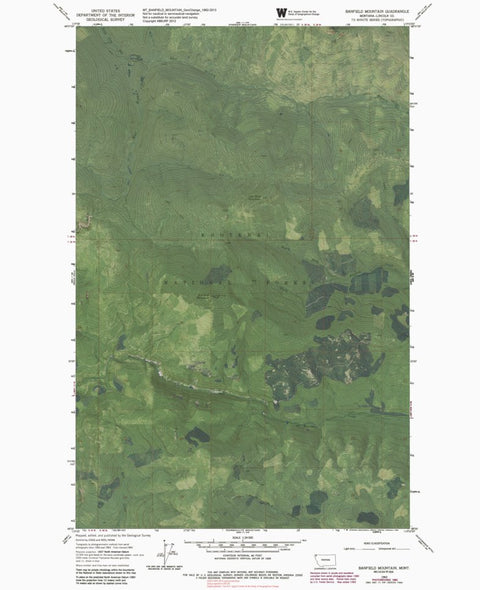 MT-BANFIELD MOUNTAIN: GeoChange 1962-2013 Preview 1