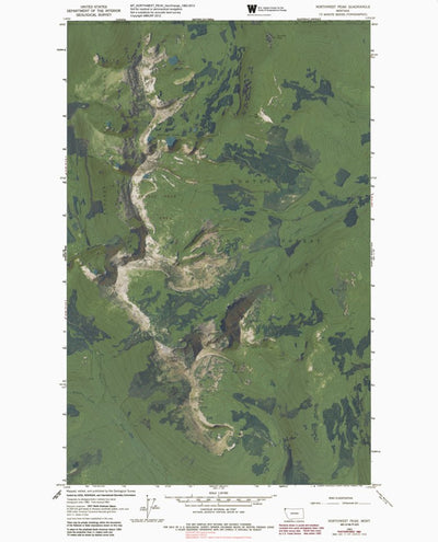 MT-NORTHWEST PEAK: GeoChange 1962-2013 Preview 1
