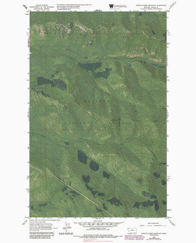MT-CRIPPLE HORSE MOUNTAIN: GeoChange 1962-2013 Preview 1