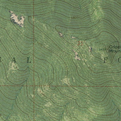 MT-CRIPPLE HORSE MOUNTAIN: GeoChange 1962-2013 Preview 2