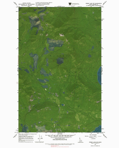 ID-PRIEST LAKE NW: GeoChange 1966-2013 Preview 1