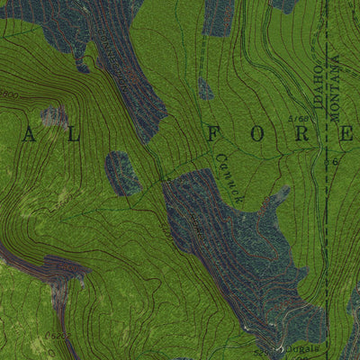 ID-MT-CANUCK PEAK: GeoChange 1963-2013 Preview 2