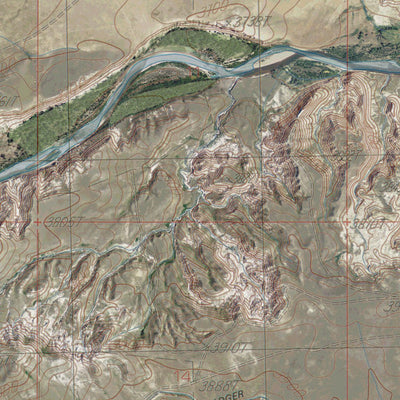MT-FLAG BUTTE: GeoChange 1980-2013 Preview 3