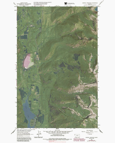 MT-CROWELL MOUNTAIN: GeoChange 1962-2013 Preview 1