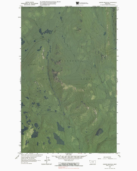 MT-GARVER MOUNTAIN: GeoChange 1962-2013 Preview 1