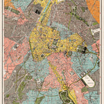 Brussels And Suburbs Plan, 1922. Plan de Bruxelles et Fabourgs Preview 1