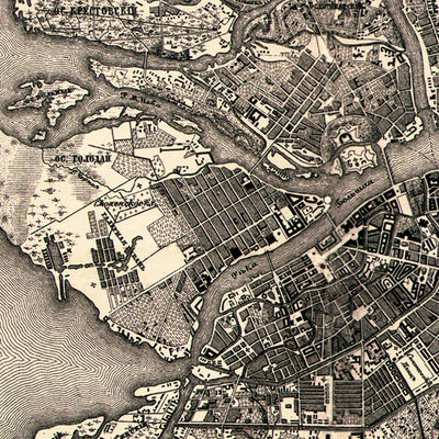 Карта Санкт-Петербургской губернии [ок. 1900 г.]. Map of saint Petersburg Gouvernment, about 1900 Preview 3