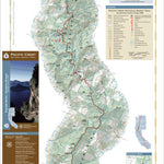 Pacific Crest National Scenic Trail - Map 7 Seg 1 - Southern Oregon Preview 1