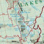 Pacific Crest National Scenic Trail - Map 7 Seg 3 - Southern Oregon Preview 3