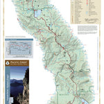 Pacific Crest National Scenic Trail - Map 7 Seg 4 - Southern Oregon Preview 1