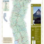 Pacific Crest National Scenic Trail - Map 8 Seg 1 - Northern Oregon Preview 1