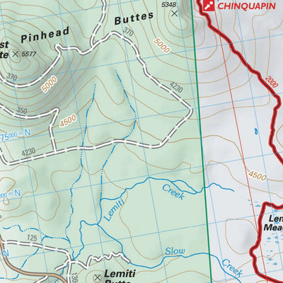 Pacific Crest National Scenic Trail - Map 8 Seg 3 - Northern Oregon Preview 2