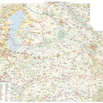 Győr-Moson-Sopron megye turista, biciklis térkép, Tourist and Biking Map; Preview 1